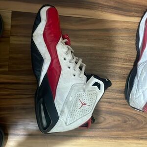 Red white and black Jordan’s women’s size 8